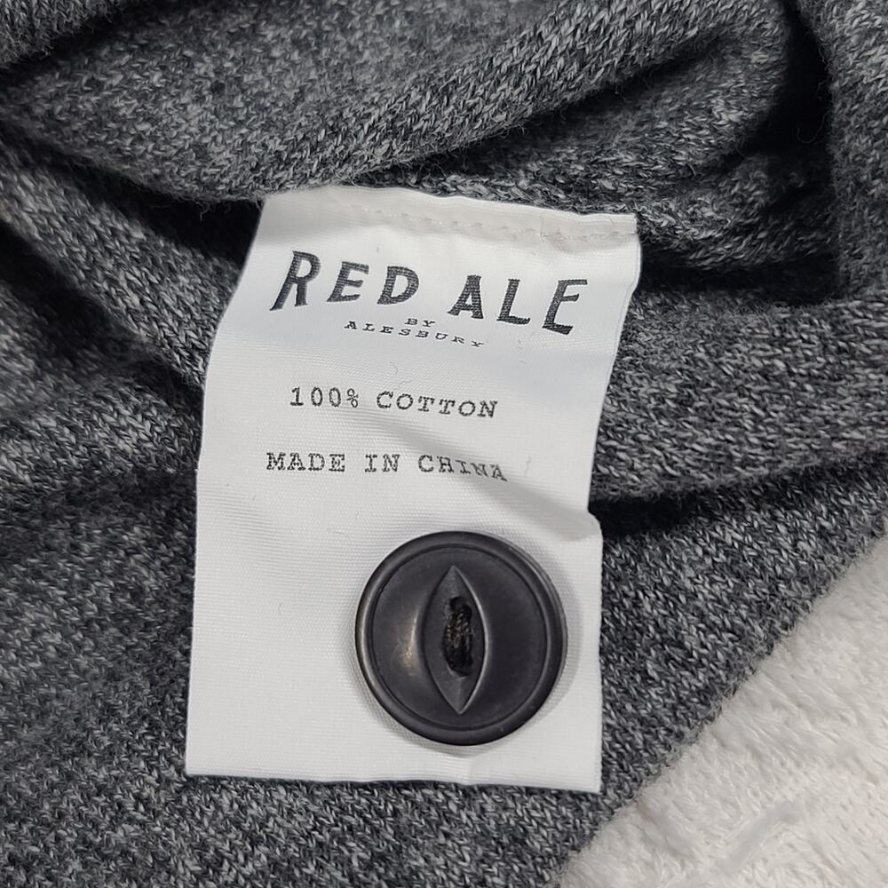 Red Ale Stitch Fix Men's 1/4 button up sweater size Medium Gorpcore office